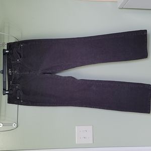 Ann Taylor Loft Curvy Boot Corduroy Pants Size 6 P Gray